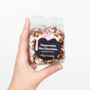 Peppermint Hot Chocolate Popcorn