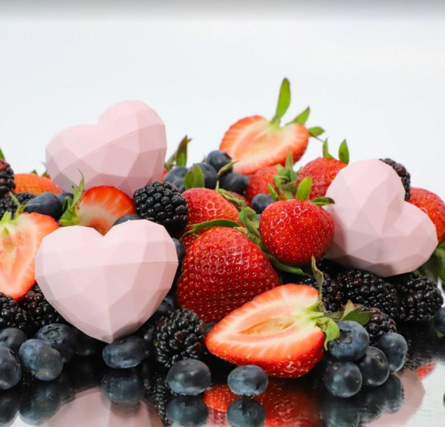 Pink Heart Lip Balm- Wildberry