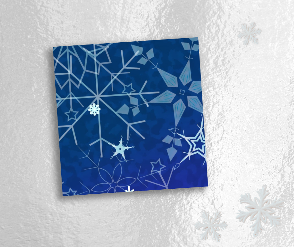 Frosty Winter Print