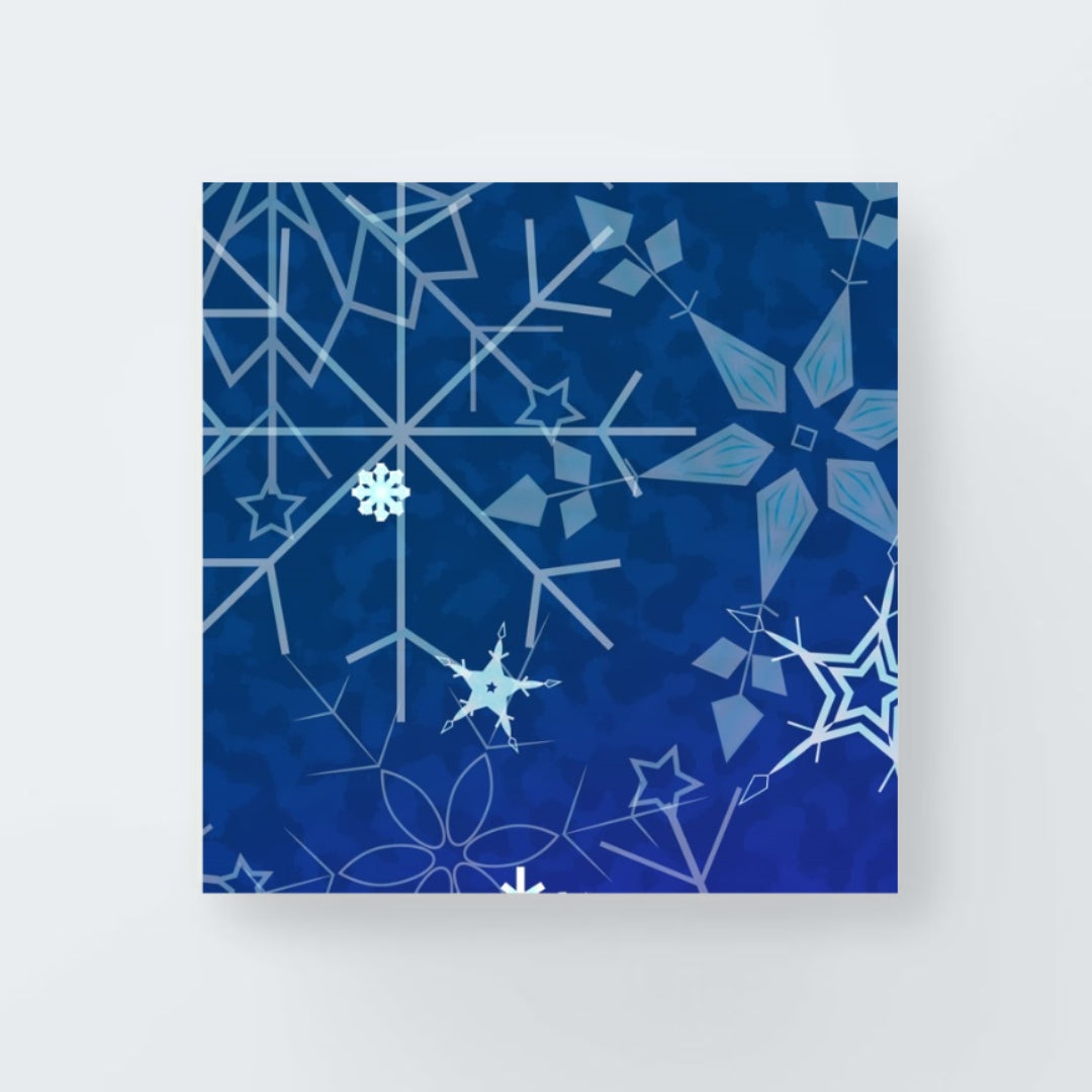 Frosty Winter Print