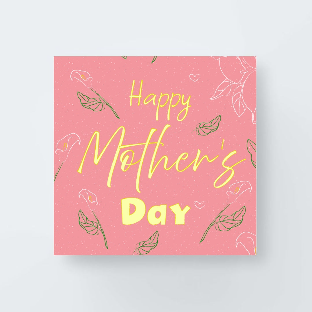 happy mother's day print