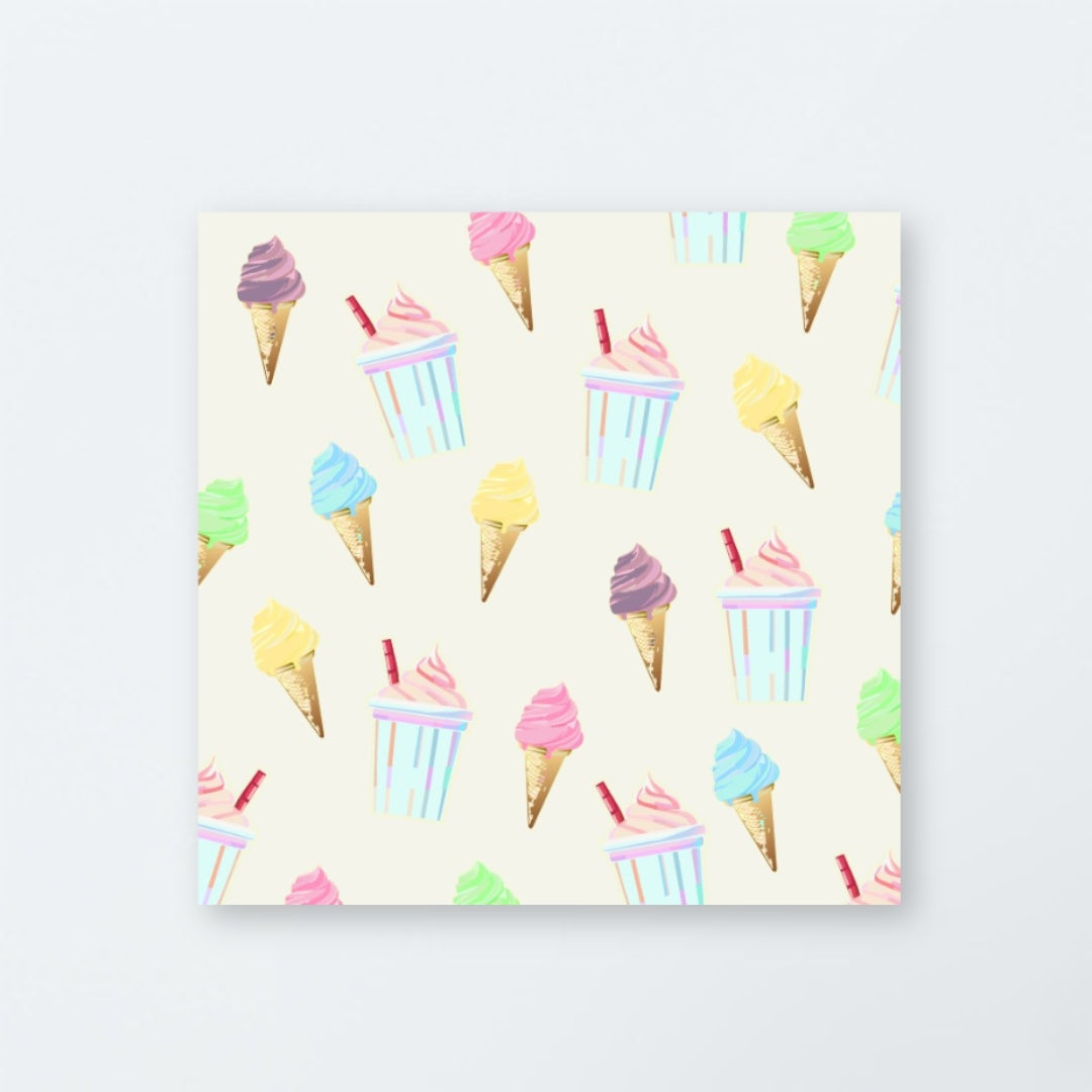 ice cream print