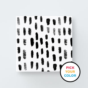 Dotted Stripes Print