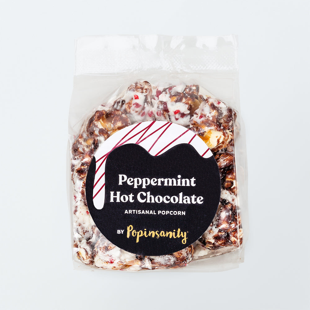 Peppermint Hot Chocolate Popcorn
