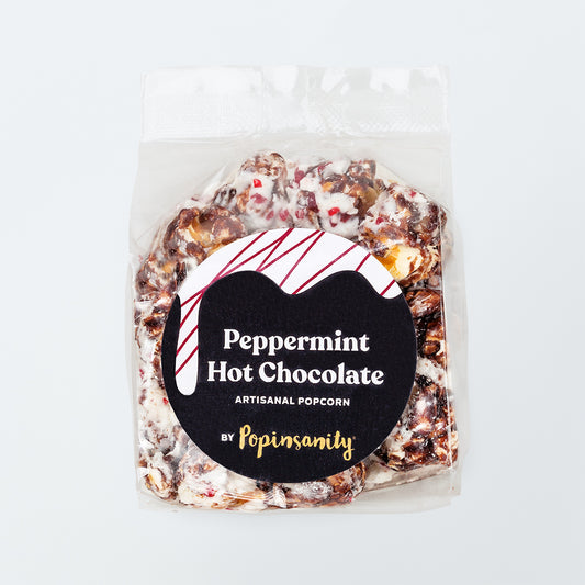 Peppermint Hot Chocolate Popcorn
