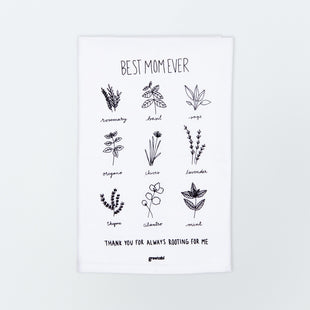 Best Mom Ever Tea Towel