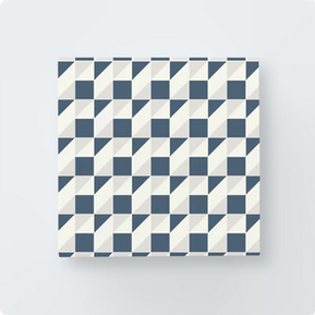 Crisp Geometric Print