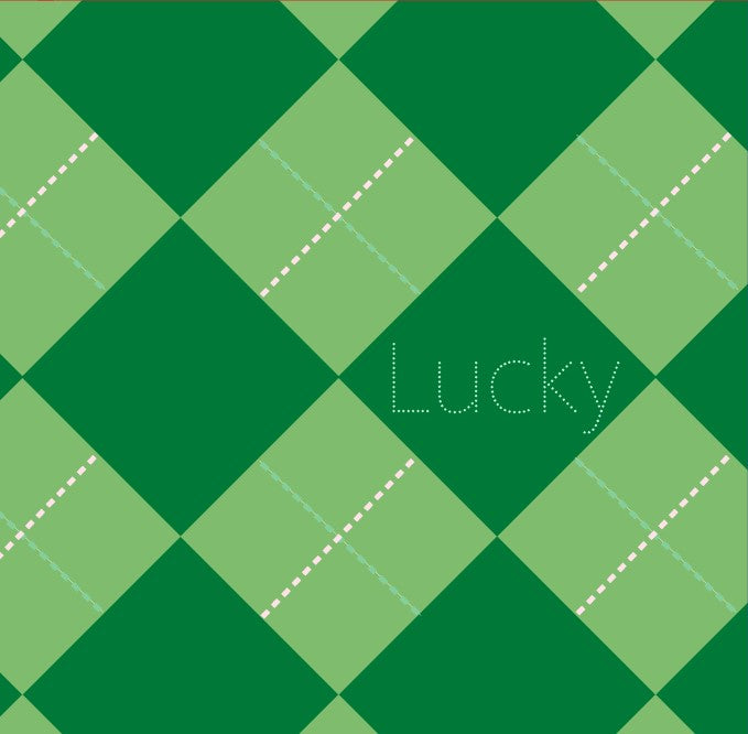 Lucky Argyle Print