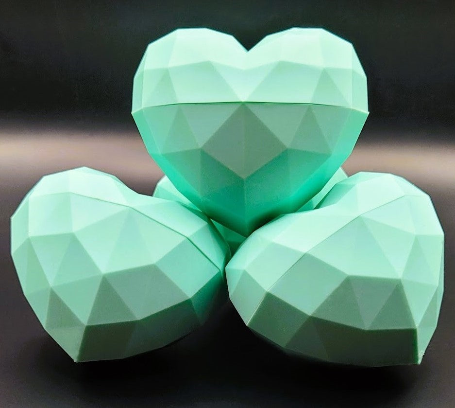 Teal Heart LipBalm