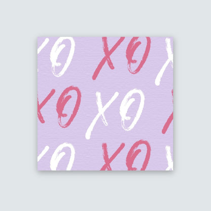 Lavender XOXO Print