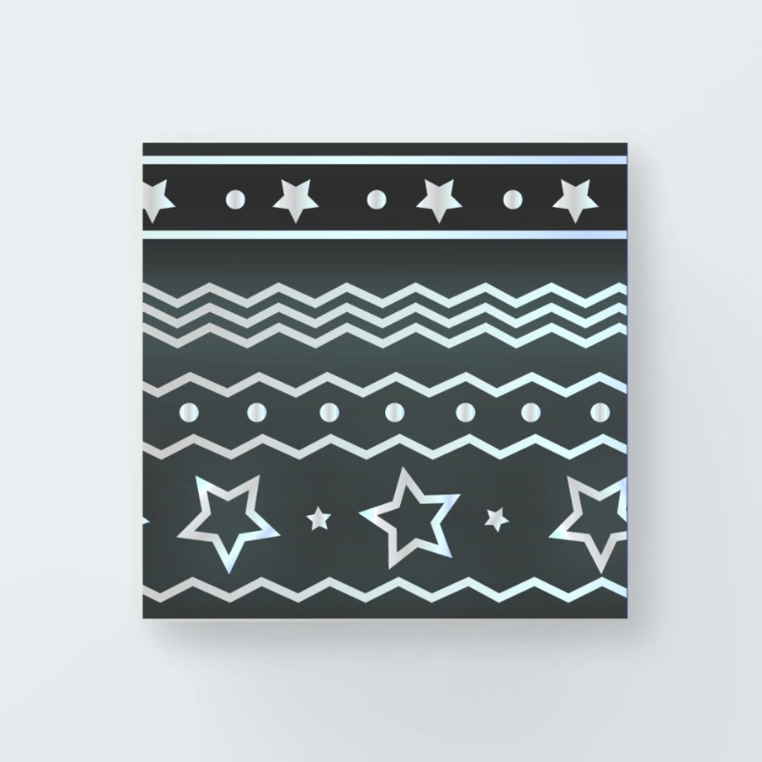 Silver Holiday print