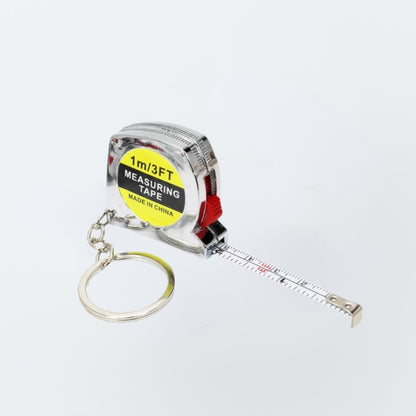 Mini Silver Self-Locking Measuring Tape
