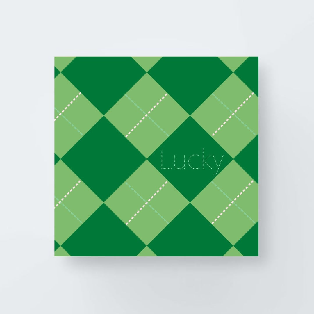 Lucky Argyle Print