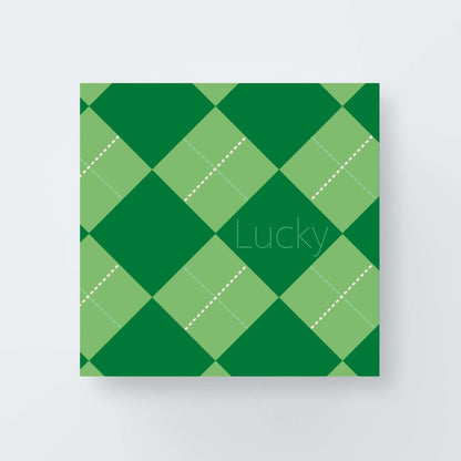 Lucky Argyle Print