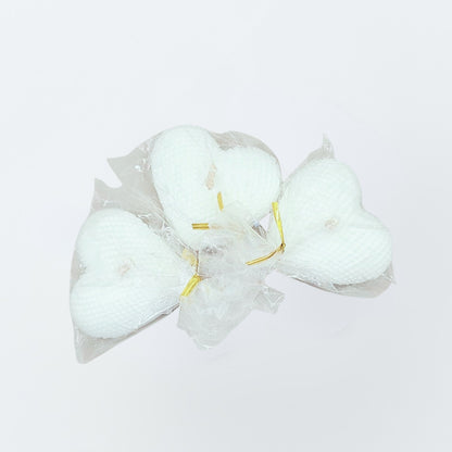 White Heart Mini Candle