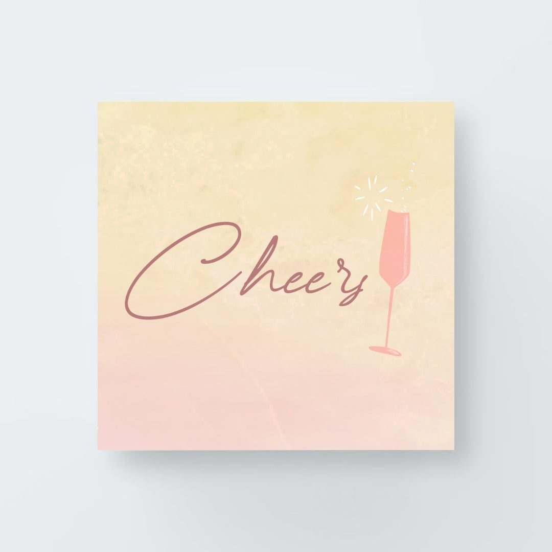 Cheers Print