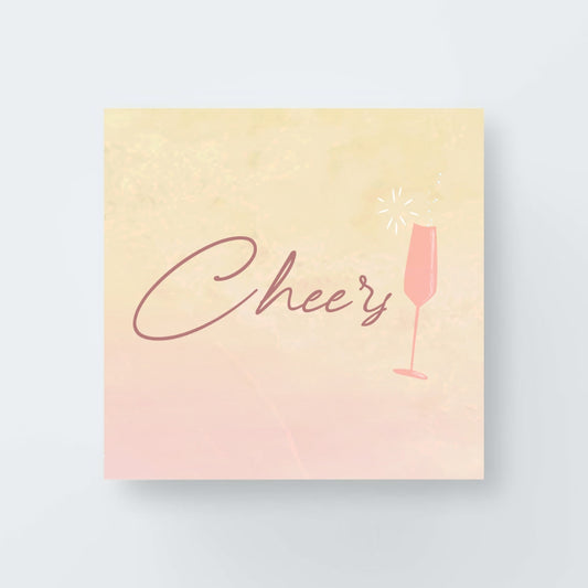 Cheers Print