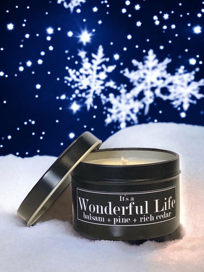 It’s A Wonderful Life Candle – Balsam & Pine