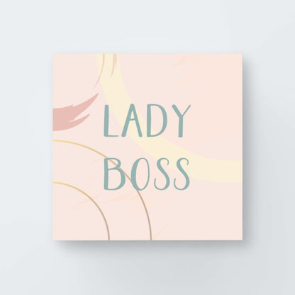 lady boss print