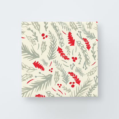 Winter Leaves Print